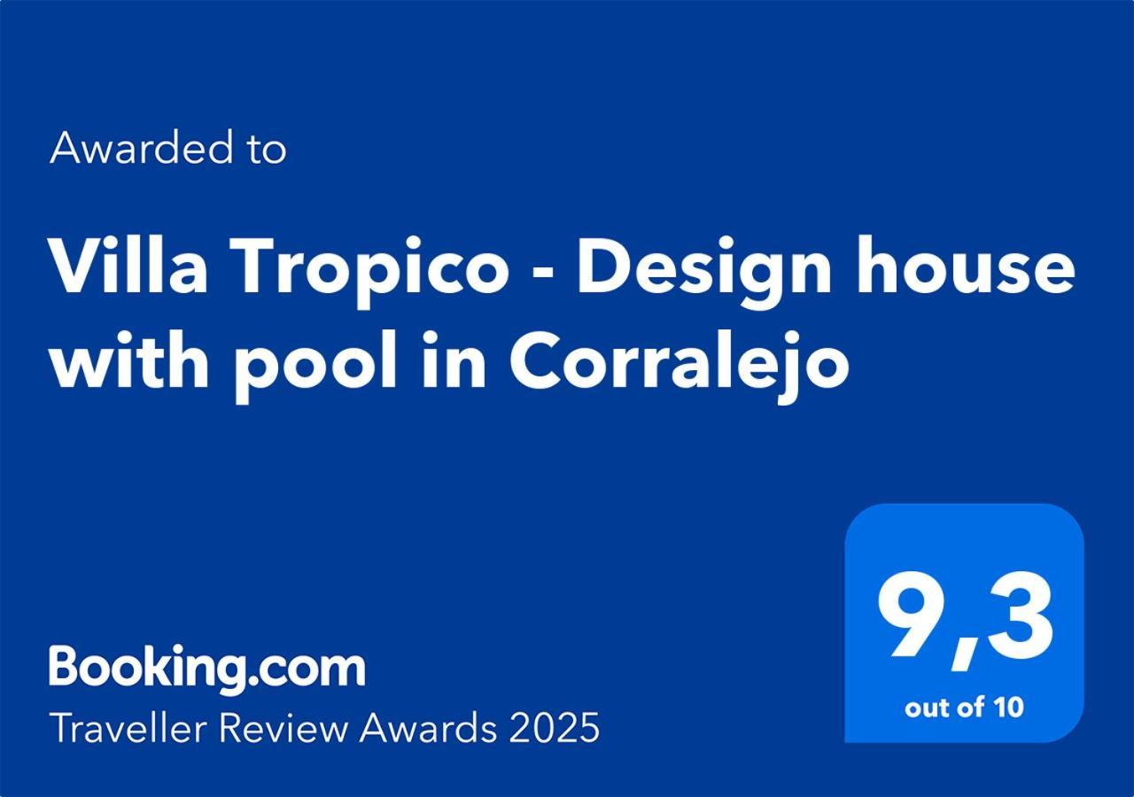 Villa Tropico - Design House With Pool In Corralejo Esterno foto